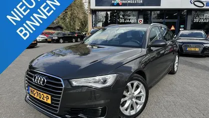 Grijs, metallic lak Gebruikt 2015 Audi A6 Premium Stationwagen | € 16.950 (Eerlijke prijs)