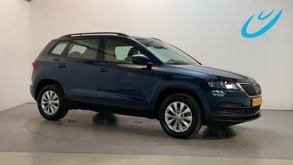 Blauw Gebruikt 2021 Skoda Karoq Business Line SUV | € 19.850 (Super prijs)