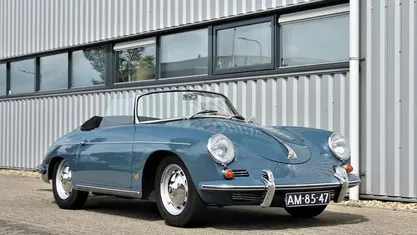 Blauw Gebruikt 1960 Porsche 356 Cabriolet | € 249.950