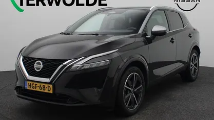 Zwart Occasion 2025 Nissan Qashqai Tekna SUV | € 25.445 (Super prijs)