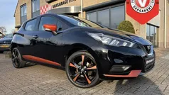 Zwart, metallic lak Gebruikt 2018 Nissan Micra Acenta Hatchback | € 11.500 (Eerlijke prijs)