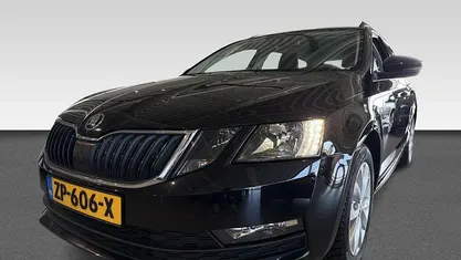 Occasion Skoda Octavia Business Line 150 PK (110 kW) 2019 Zwart Stationwagen