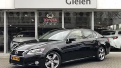 Zwart Gebruikt 2014 Lexus GS300h Luxury Line Sedan | € 24.900