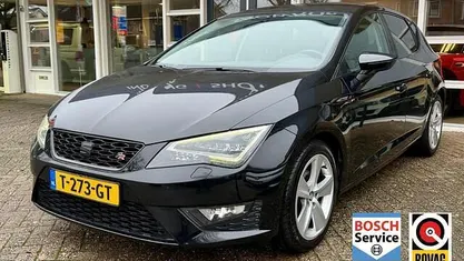 Zwart Gebruikt 2014 Seat Leon ST FR Stationwagen | € 9.950 (Eerlijke prijs)