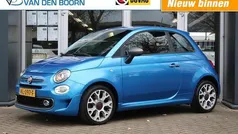 Blauw (metallic) Gebruikt 2017 Fiat 500 Sport Hatchback | € 10.450 (Eerlijke prijs)