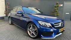 Blauw Gebruikt 2017 Mercedes C220 AMG Stationwagen | € 22.950 (Eerlijke prijs)