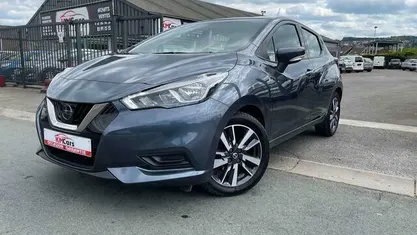 Occasion Nissan Micra Visia+ 71 PK (52 kW) 2019 Blauw Hatchback