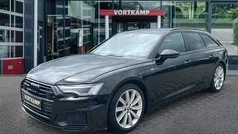 Zwart Gebruikt 2020 Audi A6 S-Line Stationwagen | € 37.900 (Eerlijke prijs)