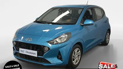 Occasion Hyundai i10 Comfort 67 PK (49 kW) 2023 Aqua turquoise metallic (u3h) Hatchback