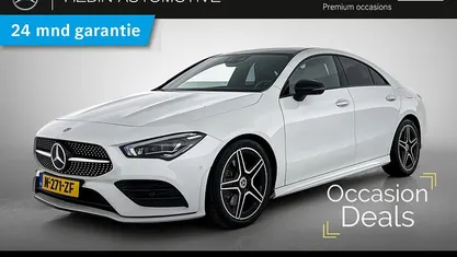 Wit Occasion 2022 Mercedes CLA200 Advanced Coupé | € 32.900 (Eerlijke prijs)