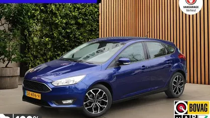 Occasion Ford Focus 101 PK (74 kW) 2018 Blauw metallic Hatchback