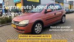 Rood Gebruikt 2001 Opel Corsa Elegance Hatchback | € 999 (Eerlijke prijs)