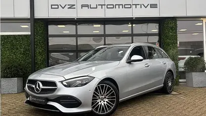 Zilver Gebruikt 2022 Mercedes C220 Avantgarde Stationwagen | € 37.950 (Goede deal)