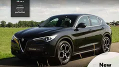 Zwart, metallic lak Gebruikt 2019 Alfa Romeo Stelvio Veloce SUV | € 23.900 (Eerlijke prijs)