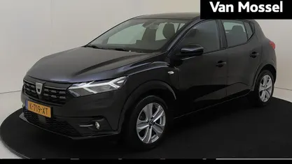 Occasion Dacia Sandero Comfort 100 PK (73 kW) 2021 Zwart Hatchback