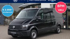 Zwart Nieuw 2024 VW Crafter Trendline Van | € 43.490 (Eerlijke prijs)