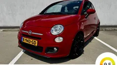 Rood Gebruikt 2015 Fiat 500 Lounge Hatchback | € 6.250 (Eerlijke prijs)