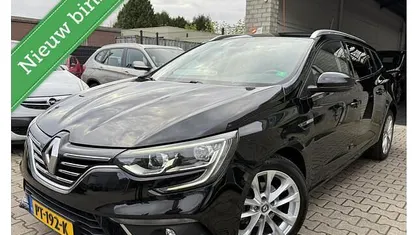 Zwart Occasion 2017 Renault Mégane GT Line GT-Line Stationwagen | € 8.950 (Goede deal)