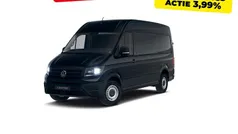 Zwart Nieuw 2024 VW Crafter Trendline Van | € 41.840 (Eerlijke prijs)