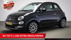 Zwart Gebruikt 2019 Fiat 500C Lounge Cabriolet | € 12.245 (Eerlijke prijs)