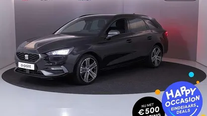 Zwart Gebruikt 2025 Seat Leon ST FR Stationwagen | € 31.949 (Eerlijke prijs)