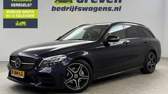 Blauw Gebruikt 2021 Mercedes C180 AMG Stationwagen | € 25.800 (Super prijs)