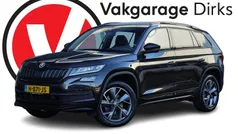 Zwart Gebruikt 2020 Skoda Kodiaq SportLine SUV | € 28.940 (Eerlijke prijs)