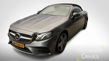 Grijs Occasion 2018 Mercedes E200 AMG line Cabriolet | € 34.900 (Eerlijke prijs)