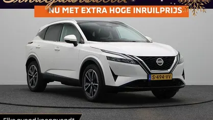 Wit Gebruikt 2023 Nissan Qashqai Executive SUV | € 26.940 (Super prijs)