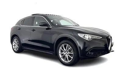 Occasion Alfa Romeo Stelvio Super 210 PK (154 kW) 2018 Zwart (metallic) SUV