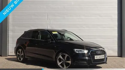 Occasion Audi A3 Sportback S-Line 150 PK (110 kW) 2018 Zwart Hatchback