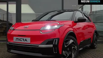 Nieuw Nissan Micra Evolve 110 kW (150 PK) 2026 Rebel red (metallic) + black roof yza Hatchback