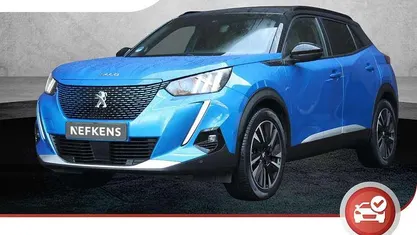 Blauw Occasion 2021 Peugeot e-2008 GT SUV | € 18.425 (Eerlijke prijs)