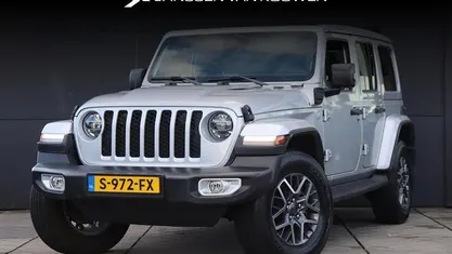 Occasion Jeep Wrangler Unlimited Sahara 381 PK (280 kW) 2022 Grijs SUV