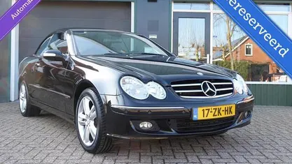 Occasion Mercedes CLK200 Avantgarde 184 PK (135 kW) 2007 Zwart Cabriolet