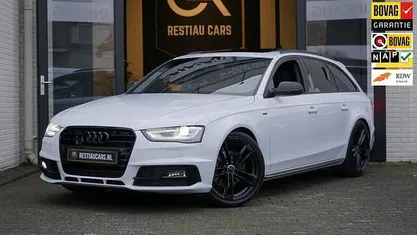 Wit (metallic) Occasion 2015 Audi A4 S-Line Stationwagen | € 16.450 (Eerlijke prijs)
