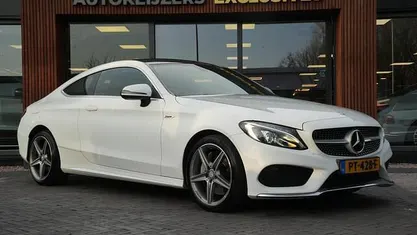 Occasion Mercedes C300 Prestige 245 PK (180 kW) 2016 Wit Coupé