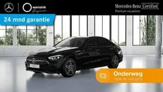 Zwart Gebruikt 2023 Mercedes C300 AMG line Sedan | € 47.850 (Goede deal)