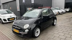 Zwart, metallic lak Gebruikt 2010 Fiat 500C Lounge Cabriolet | € 5.499 (Eerlijke prijs)
