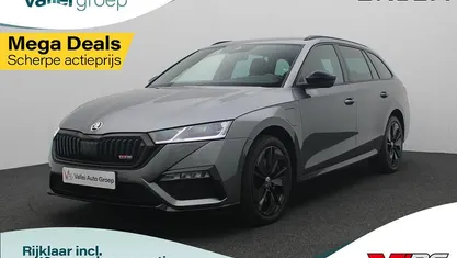 Occasion Skoda Octavia Business Line 245 PK (180 kW) 2022 Grijs Stationwagen