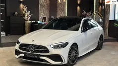 Wit Gebruikt 2022 Mercedes C180 AMG line Sedan | € 42.999 (Goede deal)