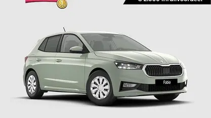 Nieuw Skoda Fabia Selection 116 PK (85 kW) 2026 Groen Hatchback