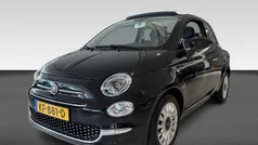 Zwart Gebruikt 2016 Fiat 500C Lounge Cabriolet | € 9.415 (Eerlijke prijs)