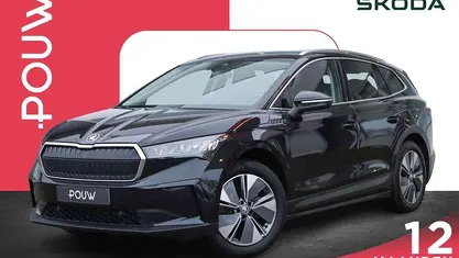 Zwart Gebruikt 2021 Skoda Enyaq iV SUV | € 20.950 (Eerlijke prijs)