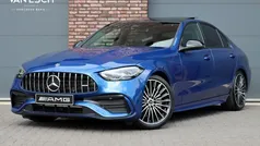 Blauw Gebruikt 2022 Mercedes C180 AMG line Sedan | € 44.500 (Eerlijke prijs)