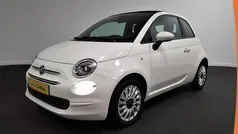 Wit Gebruikt 2020 Fiat 500C Lounge Cabriolet | € 11.790 (Super prijs)