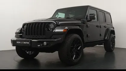 Zwart Gebruikt 2022 Jeep Wrangler Unlimited Sahara SUV | € 59.945 (Eerlijke prijs)