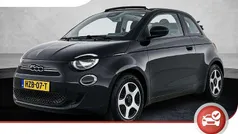 Zwart Gebruikt 2021 Fiat 500e Passion Cabriolet | € 17.925 (Super prijs)