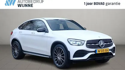 Occasion Mercedes GLC220 AMG line 195 PK (143 kW) 2021 Wit Coupé