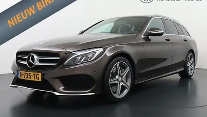 Bruin Gebruikt 2014 Mercedes C250 AMG Stationwagen | € 21.995 (Eerlijke prijs)